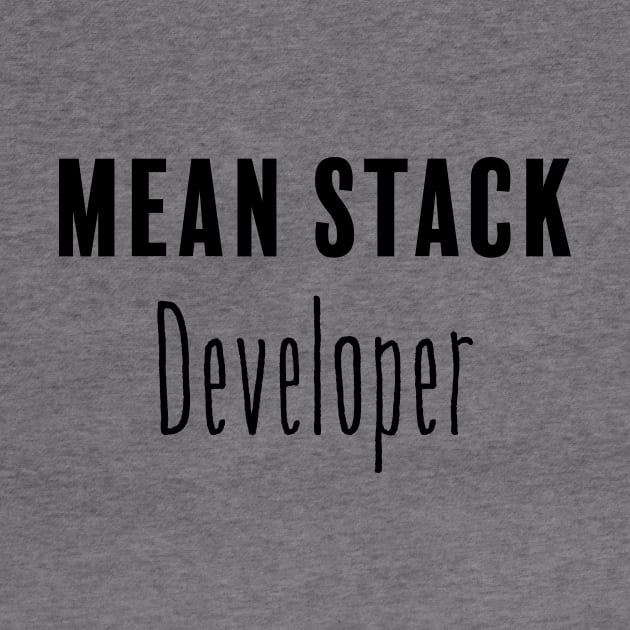 MEAN Stack Developer by FluentShirt